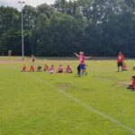 Schüler beim Fieldgoal