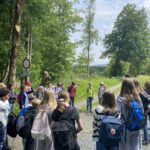Klasse bei der geführten Rangertour durch den Wald.