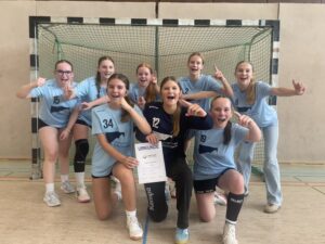 Mehr über den Artikel erfahren Spielbericht – Jugend trainiert für Olympia Handball