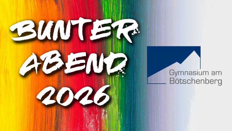 Bühne frei für den Bunten Abend 2026
