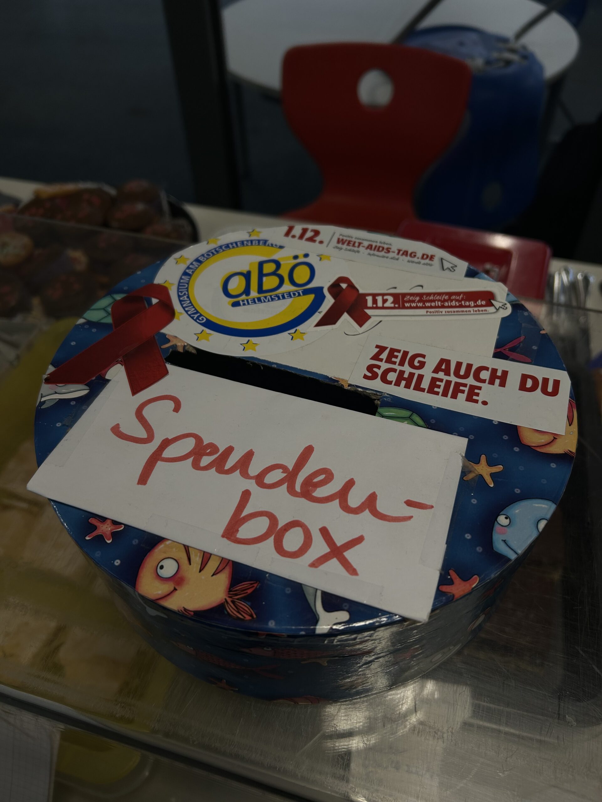 Mehr über den Artikel erfahren SV sammelt Spenden zum Welt-AIDS-Tag