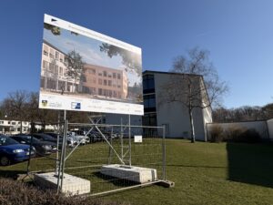 Mehr über den Artikel erfahren Es geht los: Bauvorbereitungen für den neuen Naturwissenschaftstrakt