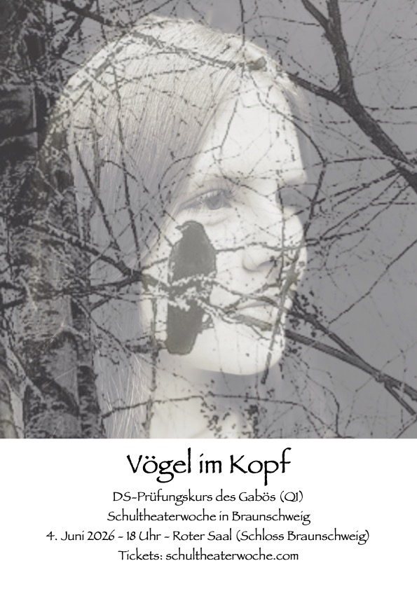 Du betrachtest gerade „Vögel im Kopf“ – Q1-Theaterkurs feiert Premiere auf der Schultheaterwoche in Braunschweig