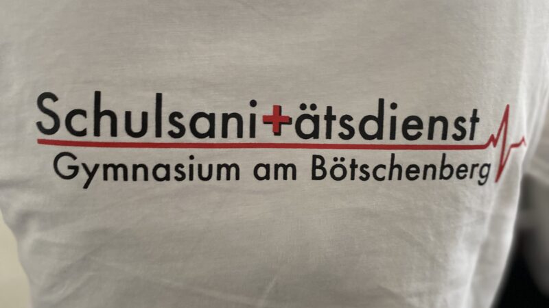 Die Schulsanitäter*innen können sich beweisen